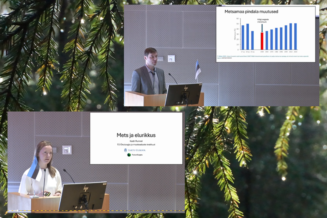 Participation at the conference “Et mets ei läheks metsa”